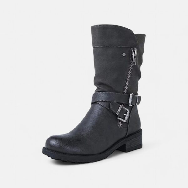 Bottines motardes  femme