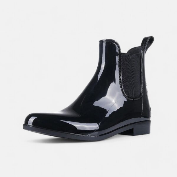 Bottines chelsea vernies femme