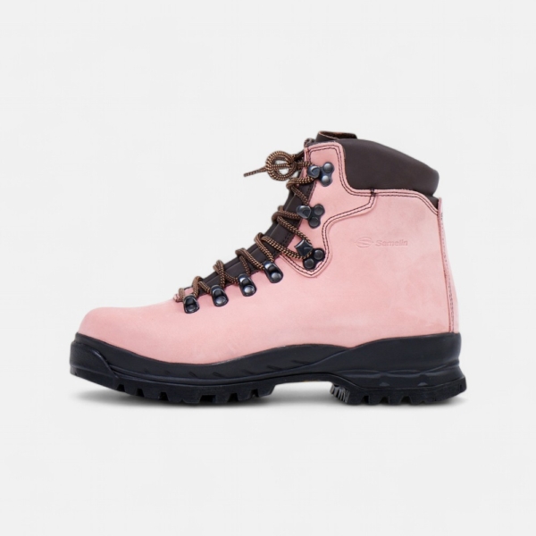 Boots de randonnée rose
