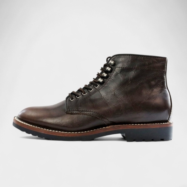 Bottine homme marron foncé