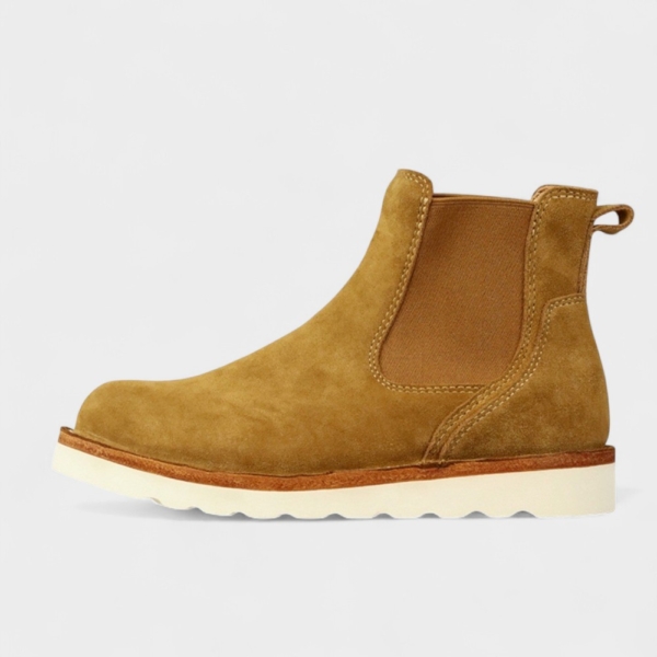 bottines chelsea marron homme